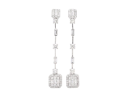 Jewellery - EARRINGS, 18K white gold - View 1