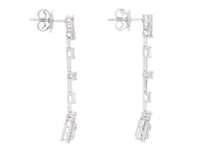 Jewellery - EARRINGS, 18K white gold - View 2