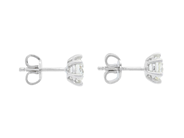 Jewellery - SOLITAIRE EARRINGS, 18K white gold - View 2