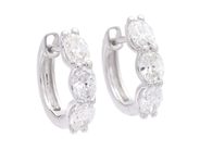 Jewellery - EARRINGS, 18K white gold - View 1