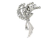 Jewellery, BROOCH, silver, in auction: General – Tuesday 3 February