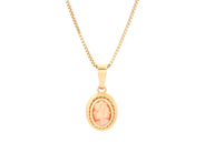 Jewellery - PENDANT WITH CHAIN, 18K gold - View 1