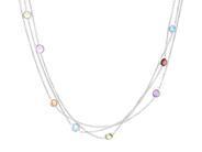 Jewellery, NECKLACE, 18K white gold, in auction: Modern – Saturday 14 February