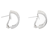 Jewellery - EARRINGS, 18K white gold - View 2