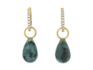 Jewellery, EARRINGS WITH ATTACHMENTS, 18K gold, in auction: Lilla jewellery – Tuesday 24 February