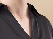 Jewellery - LETTER PENDANT, letter E - View 2