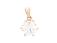 Jewellery - SOLITAIRE PENDANT, 18K gold - View 1