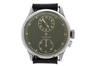 Watches, ETERNA, single button chronograph, in auction: Watches – Saturday 28 February