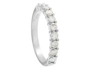 Jewellery, ETERNITY RING, 18K white gold, in auction: Lilla jewellery – Tuesday 10 February