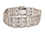 Jewellery, BRACELET, silver, in auction: General – Tuesday 17 February