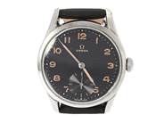 Watches, OMEGA, men´s wristwatch, in auction: Watches – Saturday 28 February