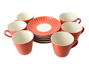 Ceramics, CUP WITH DISH, porcelain, in auction: General – Tuesday 31 March