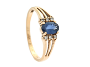 Jewellery, RING, 18K gold, in auction: Valentine – Saturday 7 February