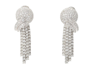 Jewellery - EARRINGS, 18K white gold - View 1