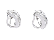 Jewellery - EARRINGS, 18K white gold - View 2