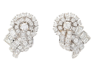 Jewellery - EARRINGS, 18K white gold - View 1