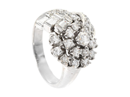 Jewellery, RING, 18K white gold, in auction: Classic – Saturday 21 February