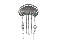 Jewellery, BROOCH, silver, in auction: General – Tuesday 3 March