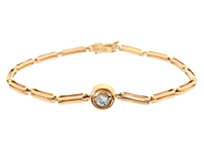 Jewellery, BRACELET, 18K gold, in auction: Lilla jewellery – Tuesday 24 February