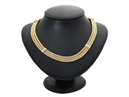 Jewellery - NECKLACE, 18K three-coloured gold - View 2