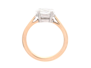 Jewellery - SOLITAIRE RING, 18K gold/white gold - View 2