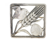 Jewellery, GEORG JENSEN, brooch, in auction: Modern – Saturday 14 February