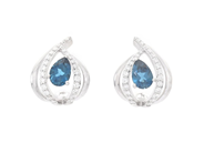 Jewellery - EARRINGS, 18K white gold - View 1