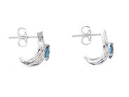 Jewellery - EARRINGS, 18K white gold - View 2