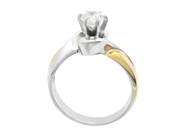 Jewellery - SOLITAIRE RING, 18K gold - View 2