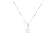 Jewellery - PENDANT/CHAIN, 18K white gold - View 1