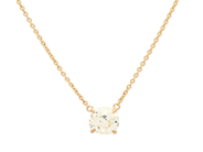 Jewellery - SOLITAIRE NECKLACE, 18K gold - View 1