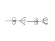 Jewellery - SOLITAIRE EARRINGS, platinum - View 2