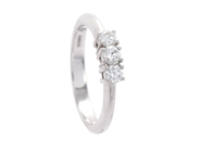Jewellery, DAMIANI, three stone ring, in auction: Classic – Saturday 21 February