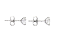 Jewellery - SOLITAIRE EARRINGS, 18K white gold - View 2