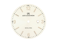 Watch parts - DIAL, for Sjöö Sandström Royal Steel ladies´ wristwatch - View 1