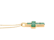 Jewellery - PENDANT WITH CHAIN, 18K gold - View 2