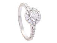 Jewellery, RING, 18K white gold, in auction: General – Tuesday 3 March