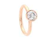 Jewellery - SOLITAIRE RING, 18K gold - View 1
