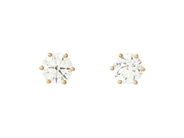 Jewellery - SOLITAIRE EARRINGS, 18K gold - View 1