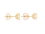 Jewellery - SOLITAIRE EARRINGS, 18K gold - View 2