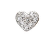 Jewellery - A SINGLE EARRING, 18K white gold - View 1