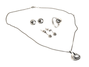 Jewellery, KARL LAINE, Set of jewellery, in auction: Lilla jewellery – Tuesday 10 February