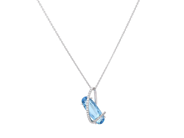 Jewellery - PENDANT/CHAIN, 18K white gold - View 1