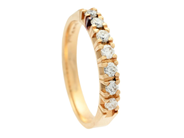 Jewellery, ETERNITY RING, 18K gold, in auction: Lilla jewellery – Tuesday 24 February