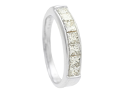 Jewellery, ETERNITY RING, 18K white gold, in auction: Lilla jewellery – Tuesday 24 February