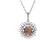 Jewellery, PENDANT/CHAIN, silver, in auction: General – Tuesday 3 March