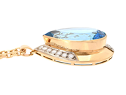 Jewellery - PENDANT/CHAIN, 18K gold/white gold - View 2