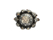 Jewellery, CLASP, silver/18K gold, in auction: Lilla jewellery – Tuesday 24 February