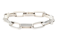 Jewellery, BRACELET, stiliserad anchor, in auction: Modern – Saturday 14 February