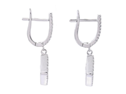 Jewellery - EARRINGS, 18K white gold - View 2
